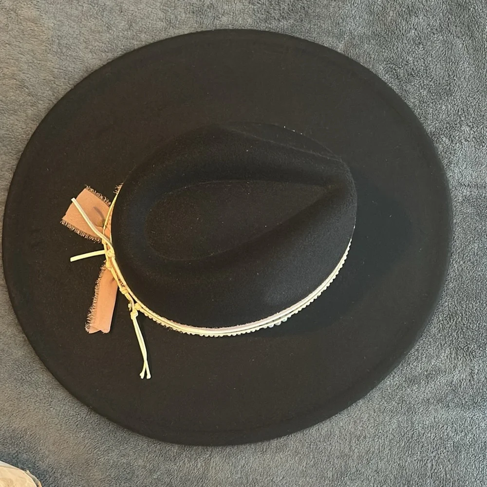 Felt Rancher Hat- BLACK - Picture 4 of 4